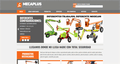 Desktop Screenshot of mecaplus.es